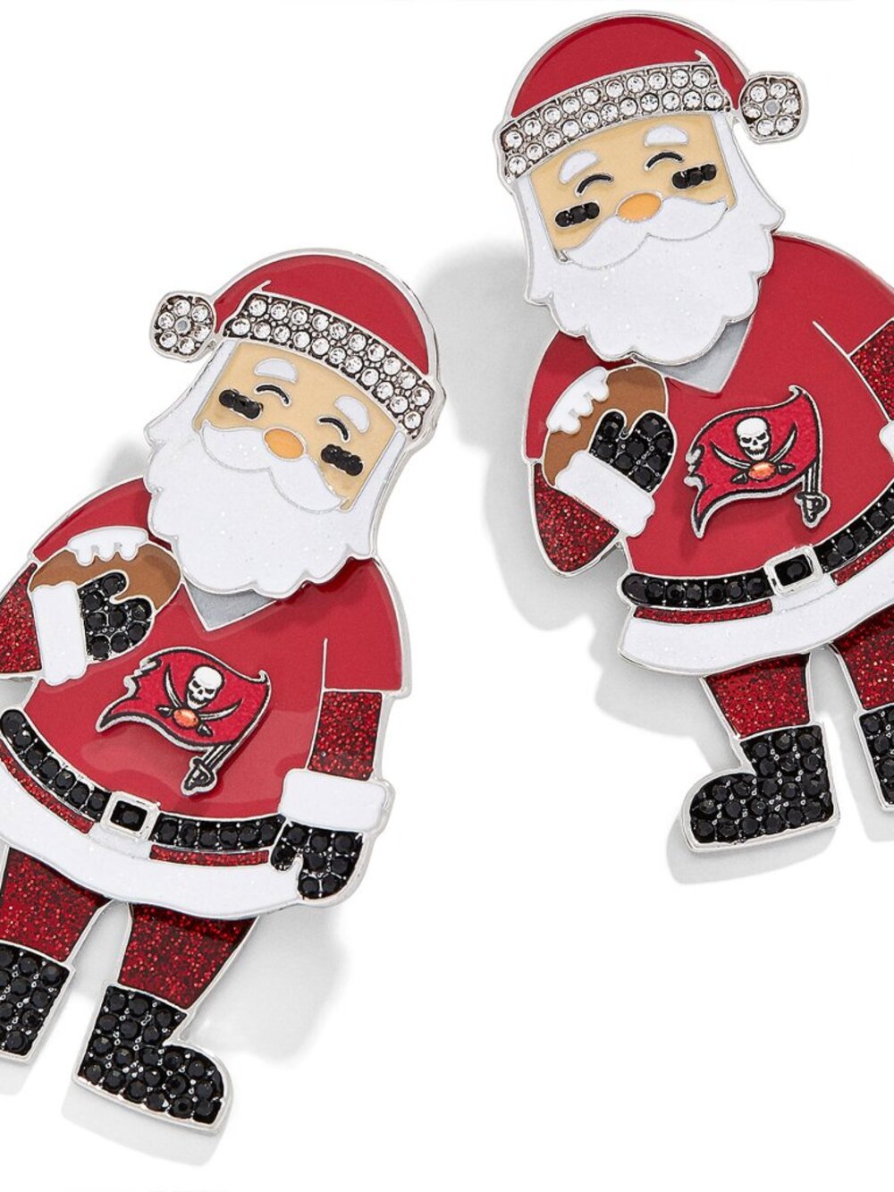 Tampa Bay Buccaneers BaubleBar Women's Santa Claus Earrings